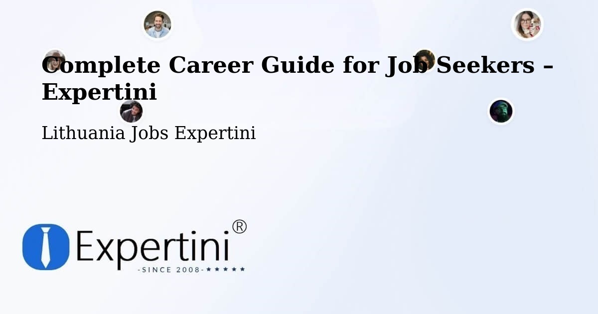 Career Guide for Job Seekers – Sakiai - Sakiai, Lithuania Jobs Expertini