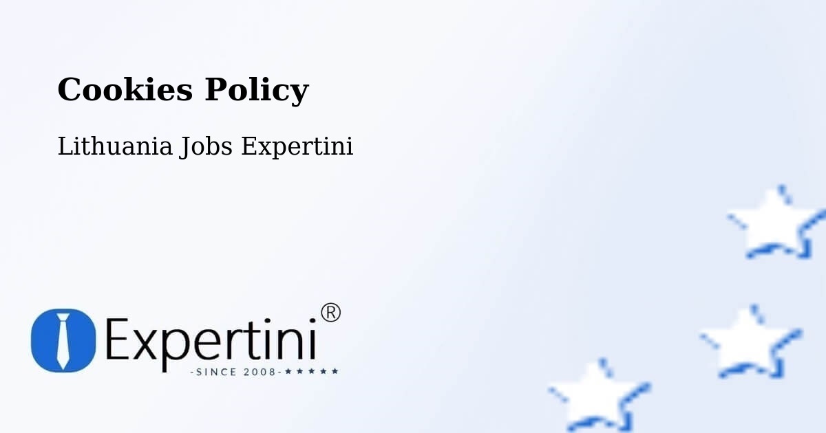 Cookie Policy – Sakiai - Lithuania Jobs Expertini