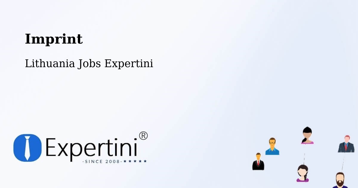 Imprint – Sakiai - Lithuania Jobs Expertini