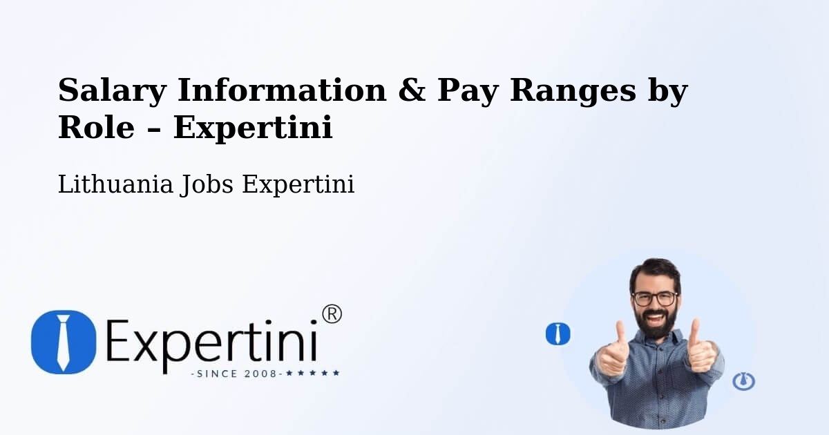 Salary Information & Pay Ranges – Sakiai - Sakiai, Lithuania Jobs Expertini